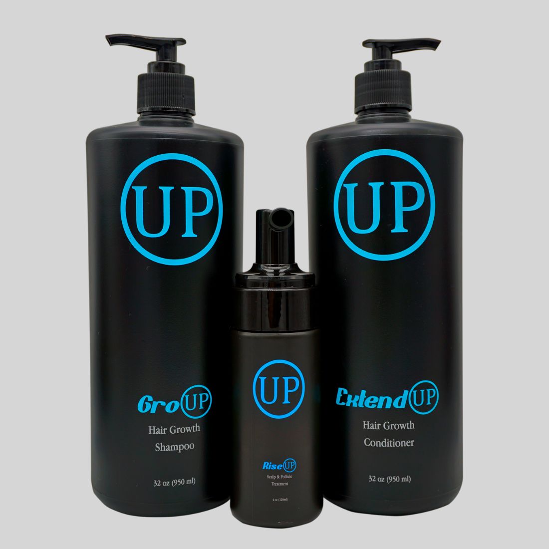 3 Piece Hair Growth System (32oz) w/ FREE Hold UP